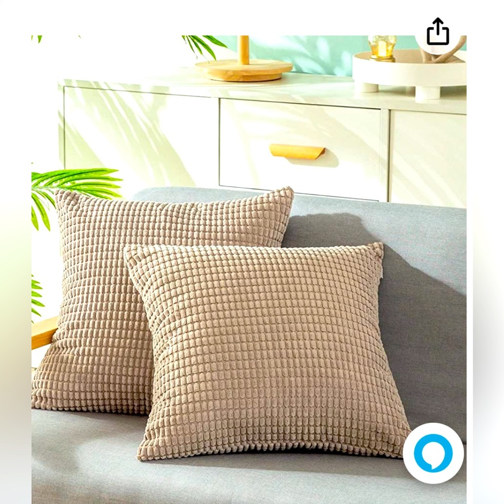 CaliTime Pillow Slip Covers